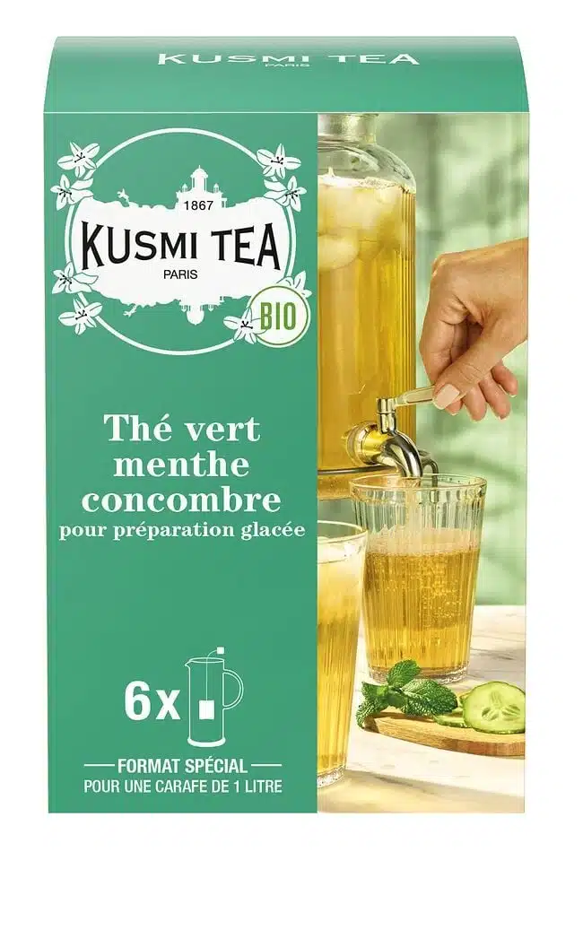 Kusmi Tea Cucumber Mint ijsthee