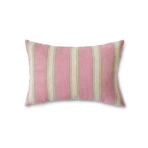 Kussen Woven Striped Blush