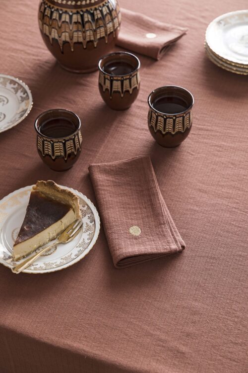 Marcel servetten Rhubarbe