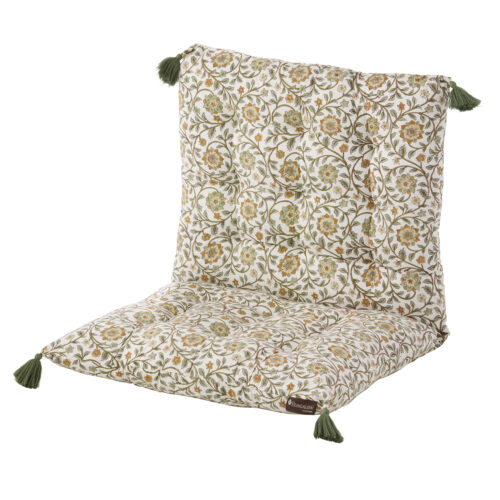 Matraskussen Blokprint Roja Olive