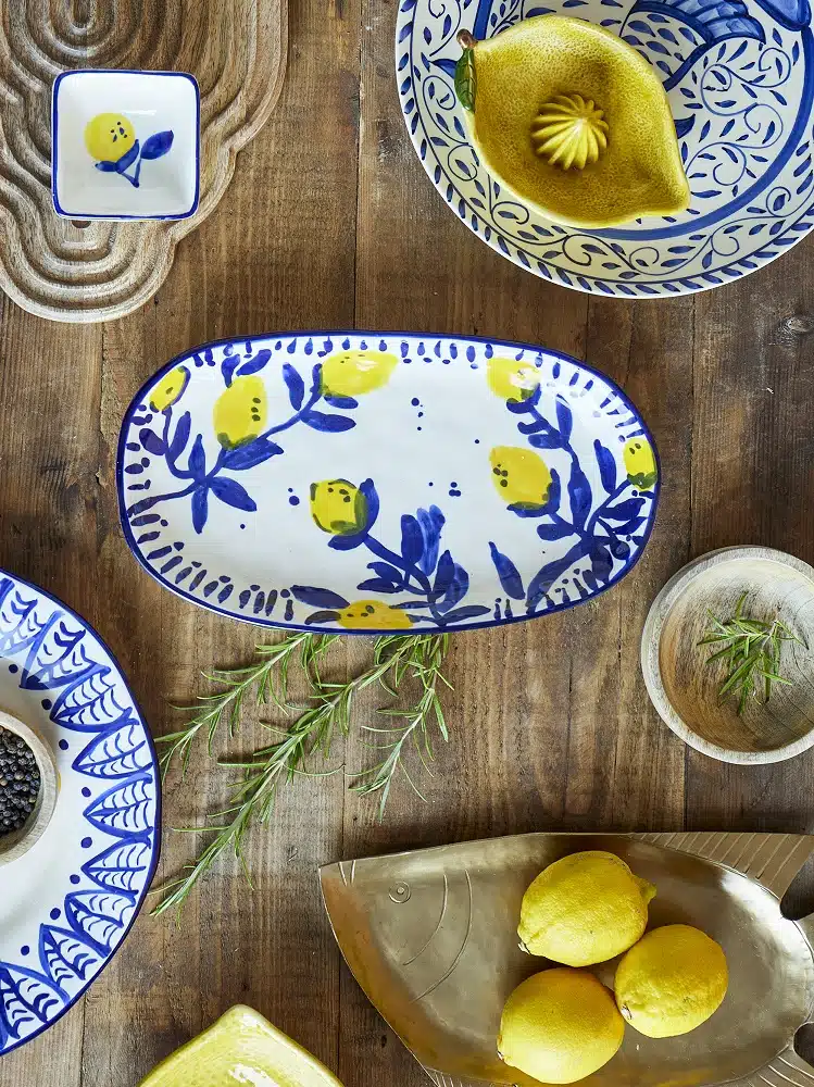 Maxima Serving Platter Blue