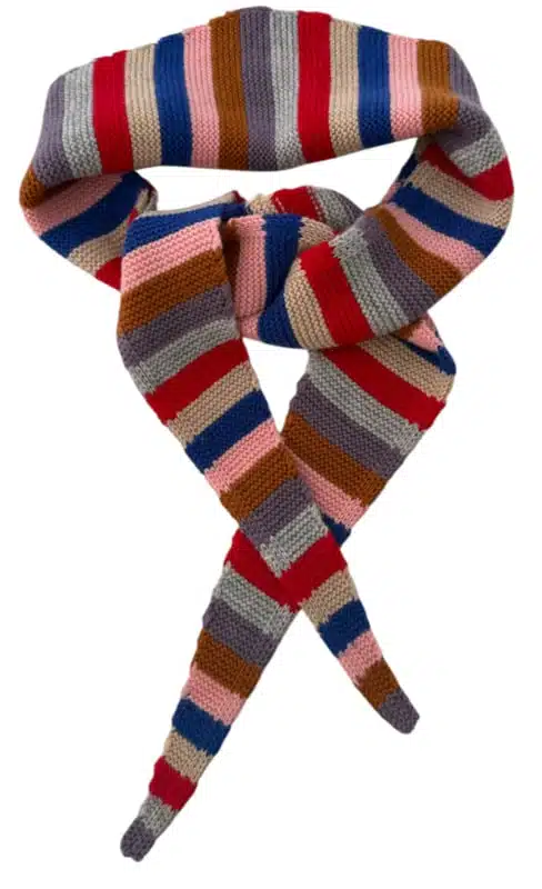 Mini Scarf Striped Multi Color