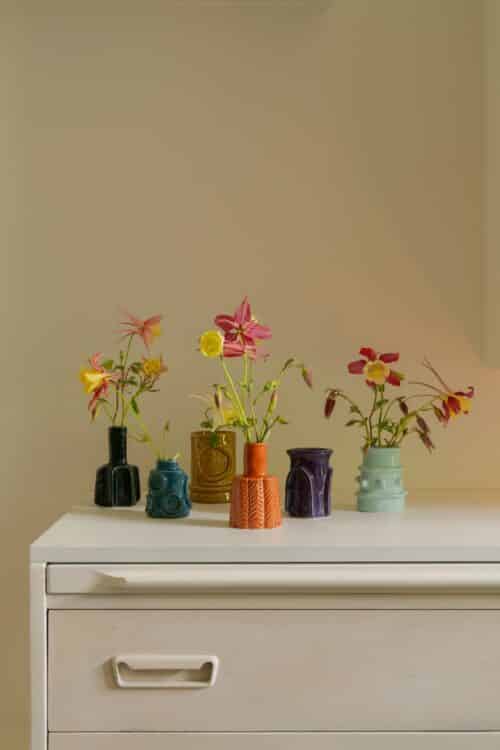 Molly Glazed vaasje Paars