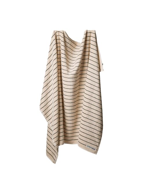 Naram Handdoek Creme&Ink