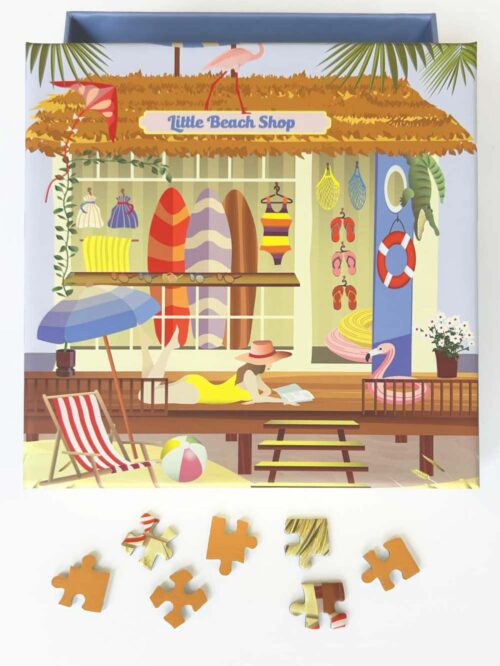 Puzzel Little Beach Shop 150 stukjes