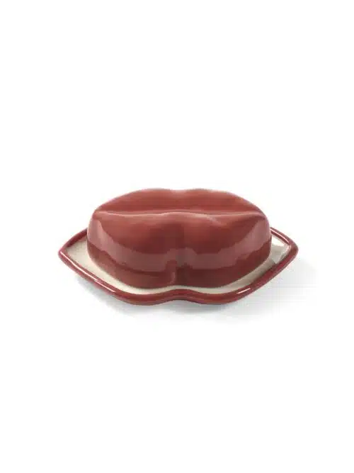 Schaal met deksel Lips Les Objets Mouleversants