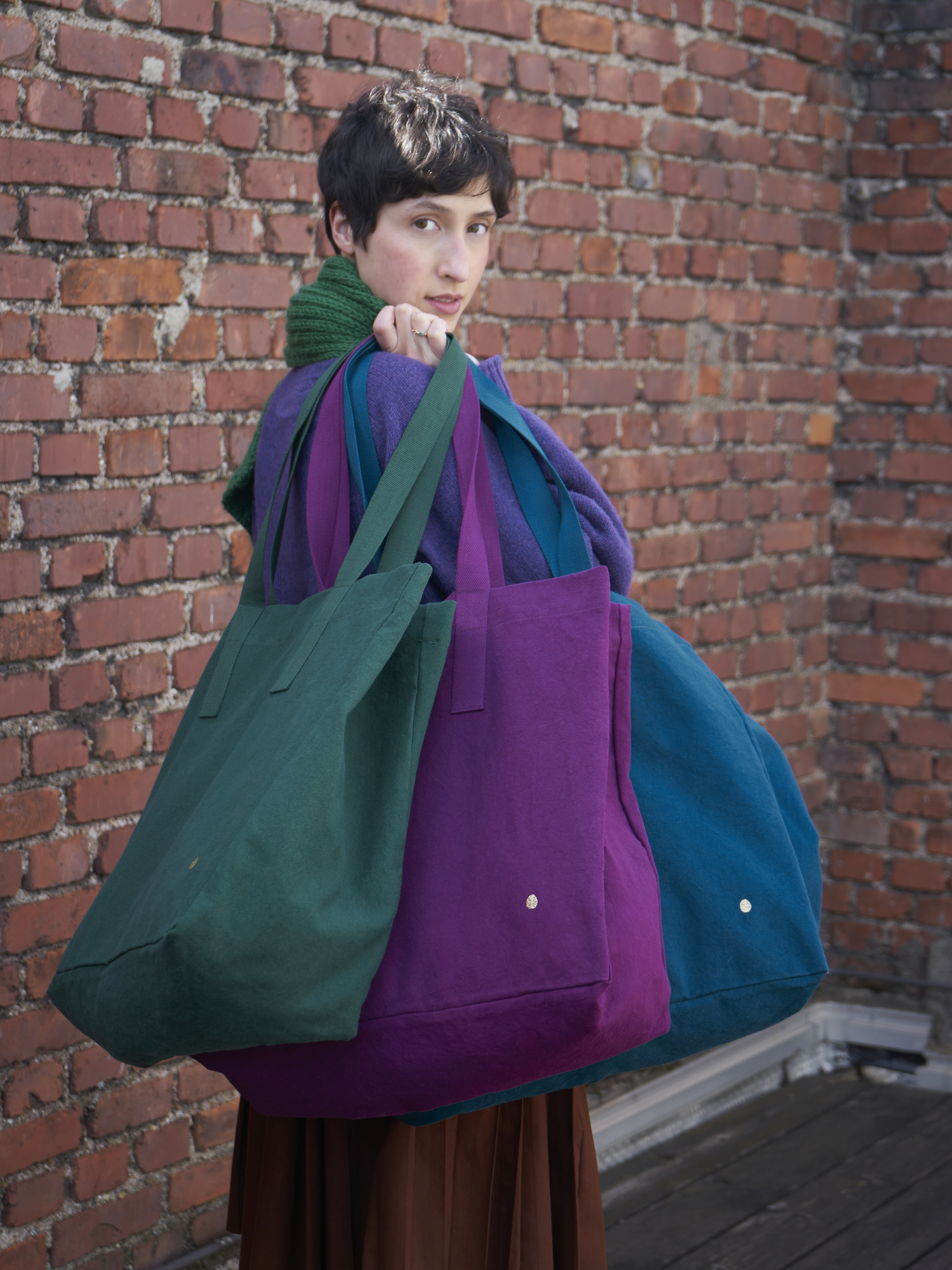 Shopping Bag Iona Purple Rain