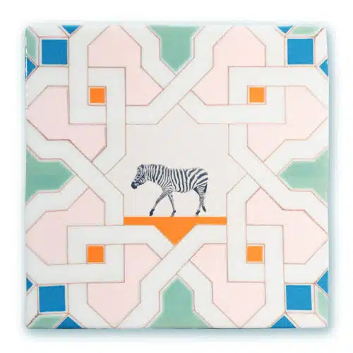 Storytile Zebra gespot