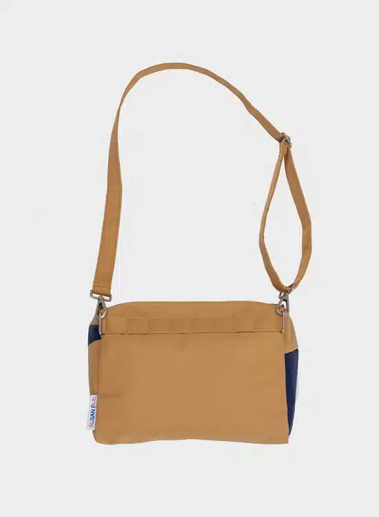 Susan Bijl Bum Bag S Camel & Navy