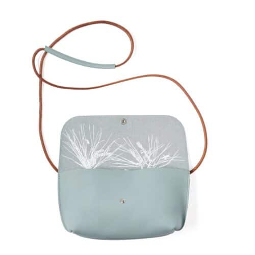 Tas Leer Secret Garden Dusty Green