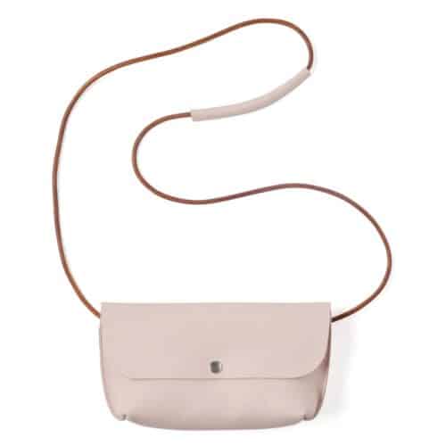Tas Leer Secret Garden Powder Pink