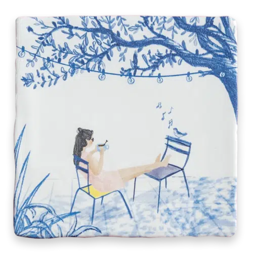 Tegeltje Coffee break