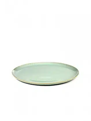 Terres de Rêves ontbijt bord light blue