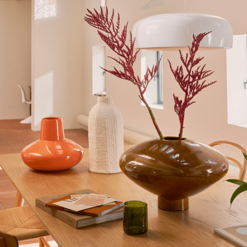 Tumbler Hammered Banana Palm