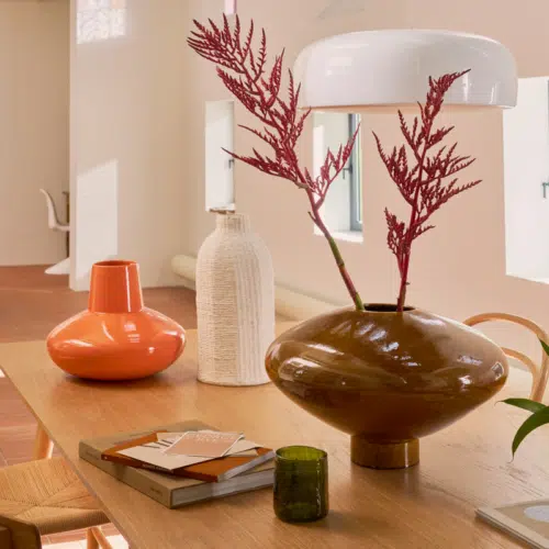 Tumbler Hammered Banana Palm