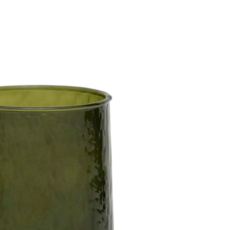 Tumbler Hammered Banana Palm