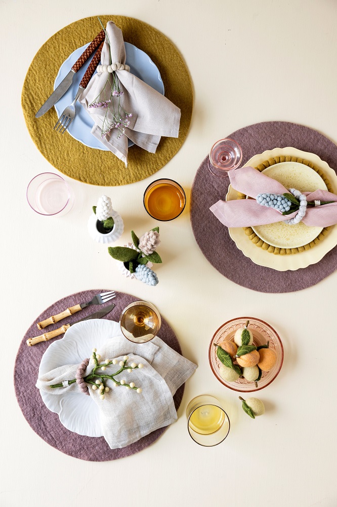 Vilt Hyacint Lichtblauw