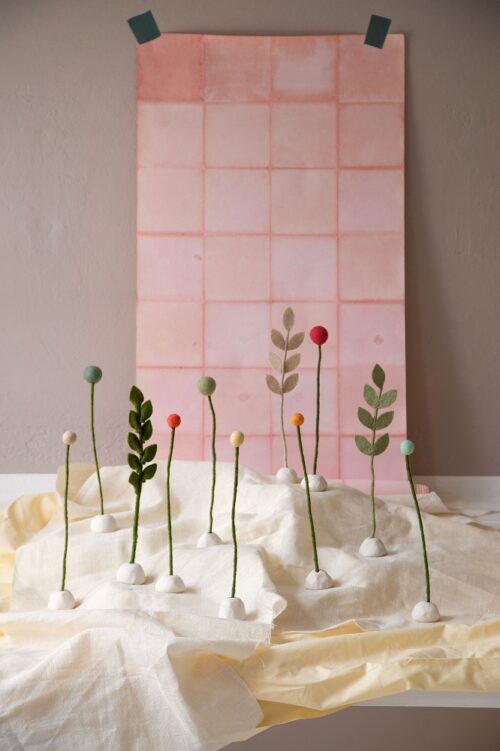 Vilten Takje Mint Groen