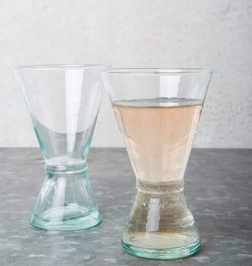 Wijnglaasje Marocco gerecycled glas