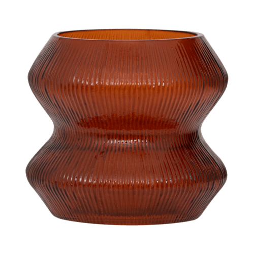 XL Tealight Holder Skye Deep Orange