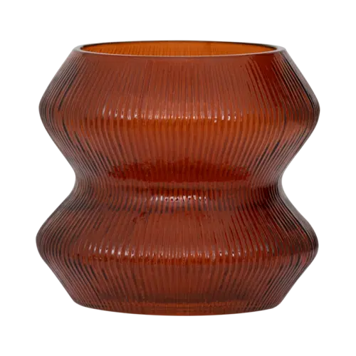 XL Tealight Holder Skye Deep Orange
