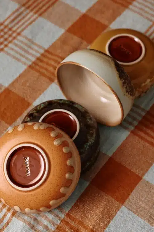 70's Tapas Bowls set/4 Drift