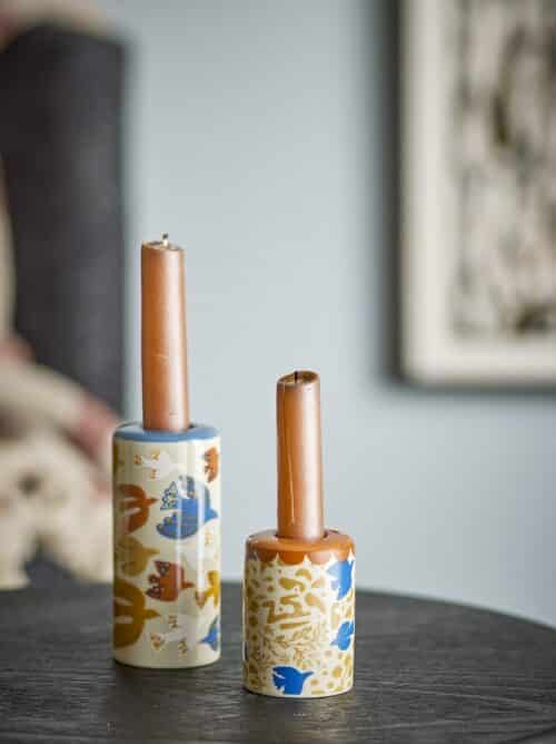 Anniversary Candle Holder Set/2 - Vogels