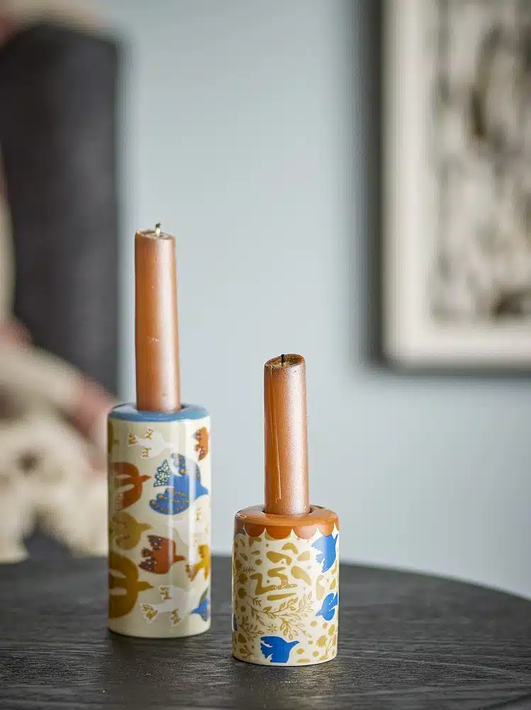 Anniversary Candle Holder Set/2 - Vogels