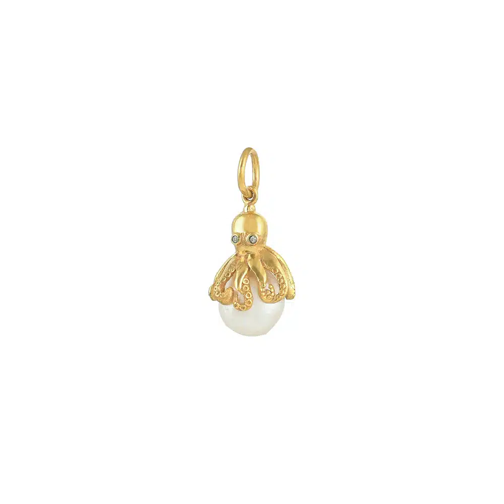Bedel Gold Octopus Pearl