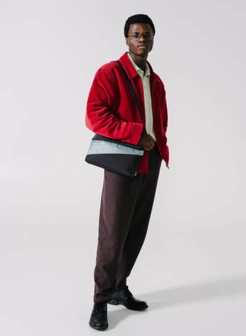 The New Bum Bag Medium Black & Grey