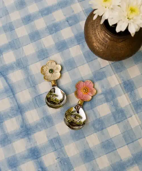 Faye Flower Dipster Spoon Set