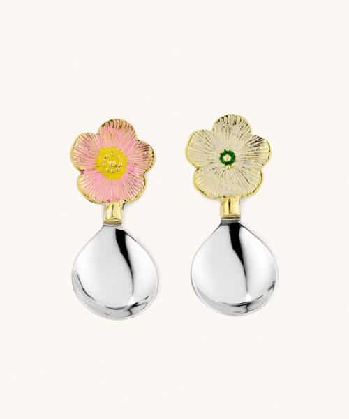Faye Flower Dipster Spoon Set
