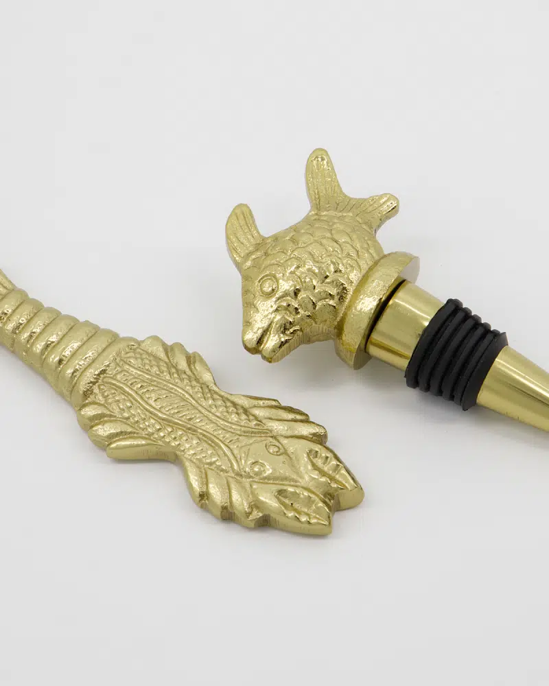 Flesopener en flesstop set/2 Vis