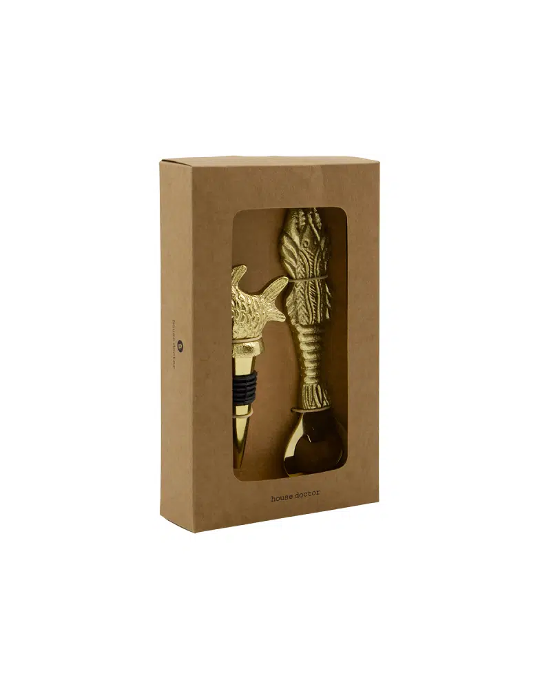 Flesopener en flesstop set/2 Vis