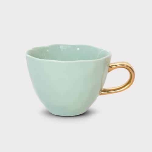 Good Morning Cappuccino Cup Celadon