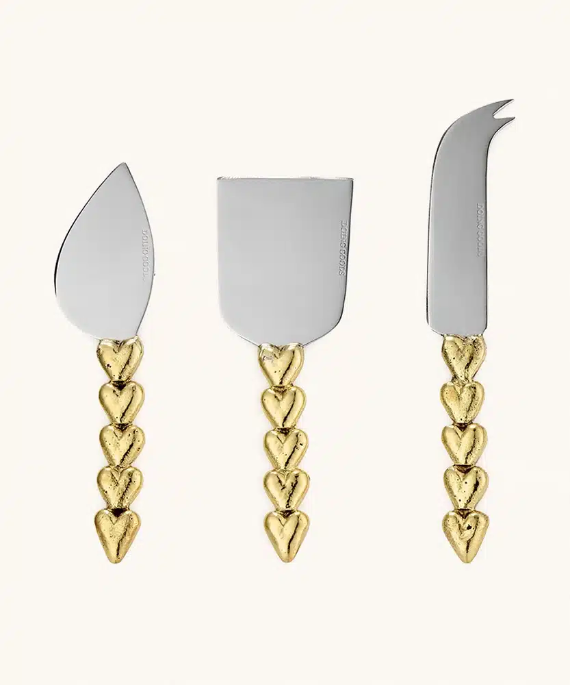 Holly Heart Kaasmessenset in Cadeaubox