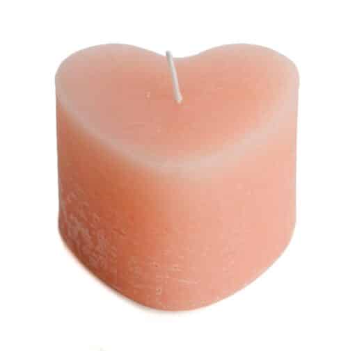 Kaars Hart Rose