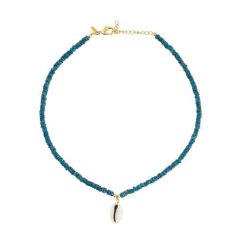 Ketting Apatite met schelpje