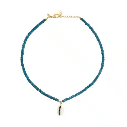 Ketting Apatite met schelpje