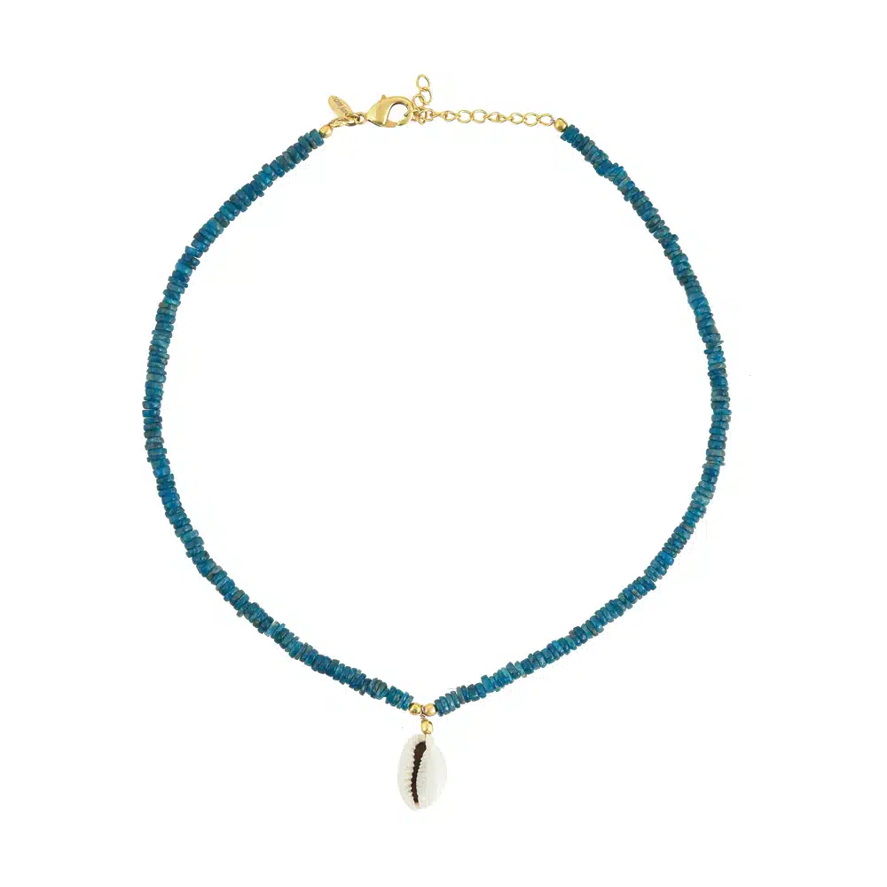 Ketting Apatite met schelpje