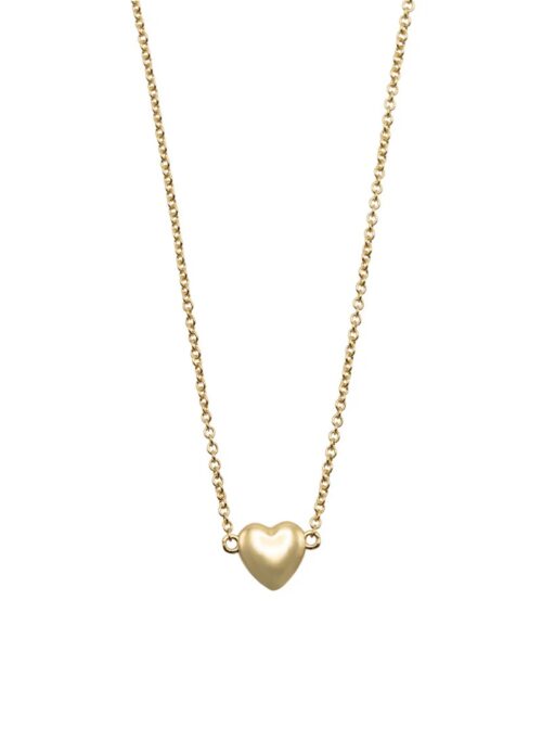 Ketting Heart of Gold verguld