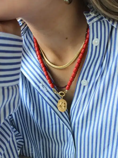 Ketting koraal met slotje