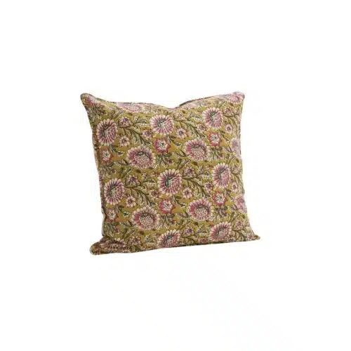 Kussenhoes Flower Mustard 50x50cm