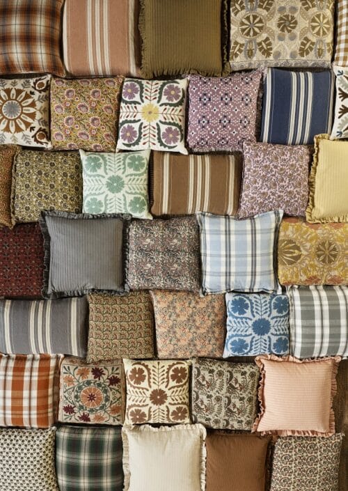 Kussenhoes Flower Peach 50x50cm