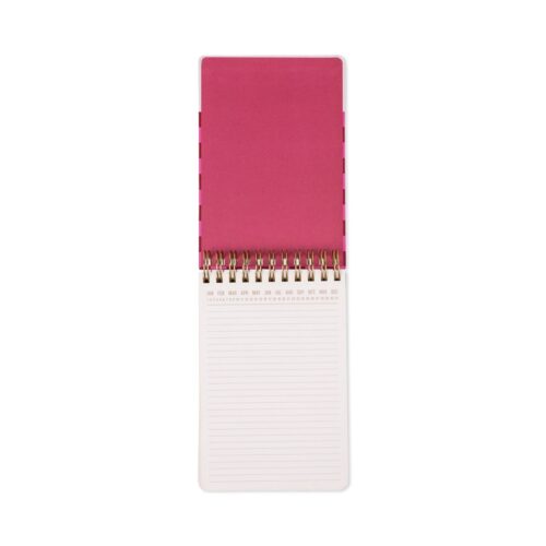 Large Chunky Notepad Burgundy/Pink