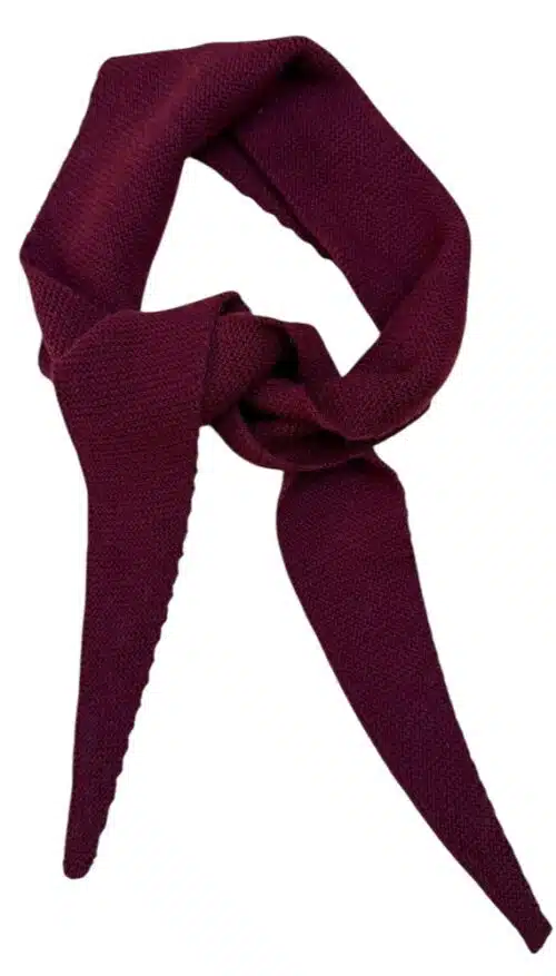 Mini Scarf Burgundy