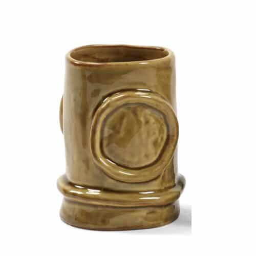 Molly Glazed vaasje Oker