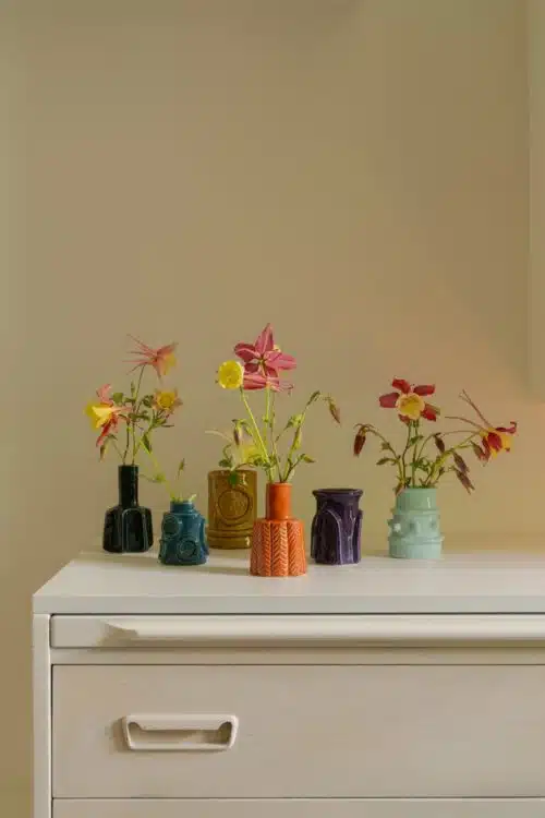 Molly Glazed vaasje Paars