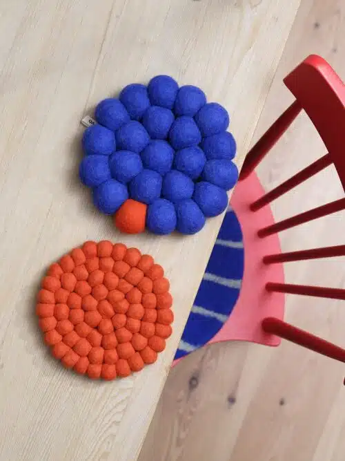 Onderzetter Trivet Bold Electric Blue