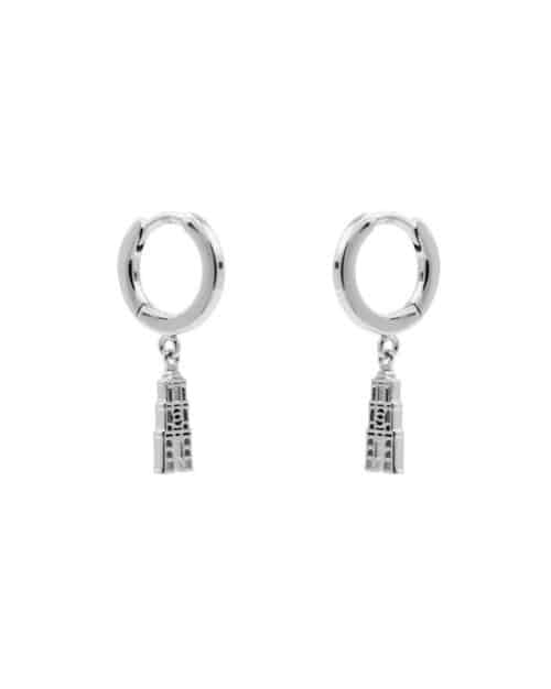 Oorbellen Domtoren Utrecht zilver